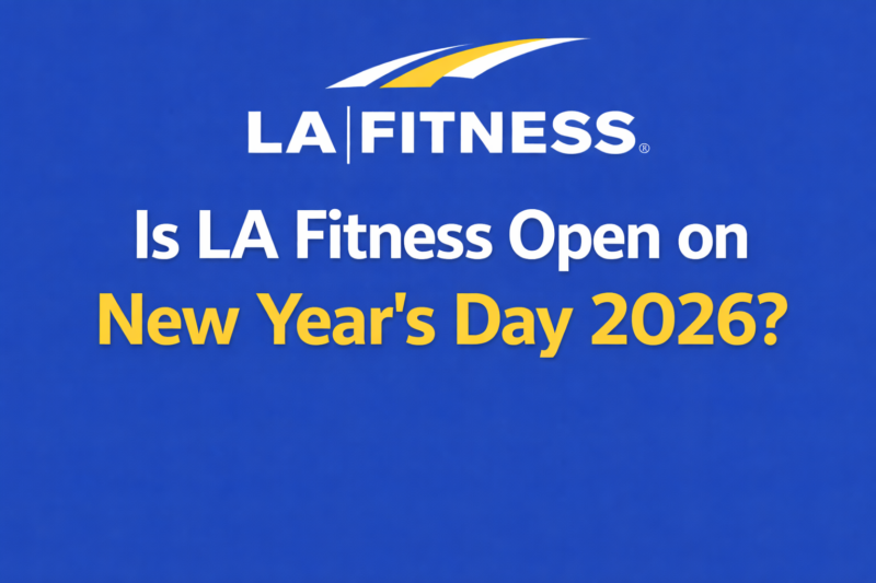 Is LA Fitness Open on New Year’s Day 2026?